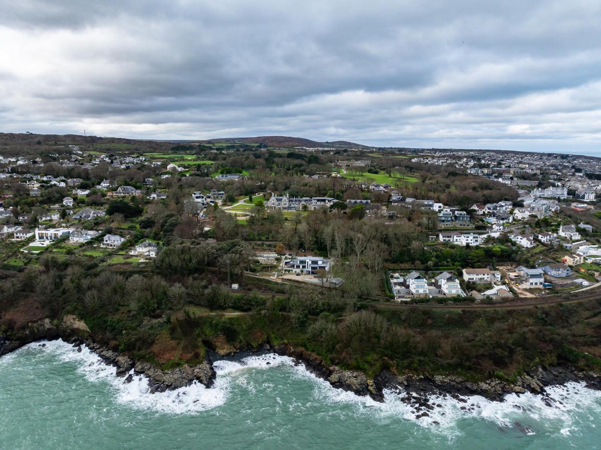 Treloyhan Manor St Ives Bagian luar foto